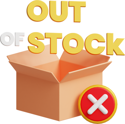 Out of Stock 3D Icon